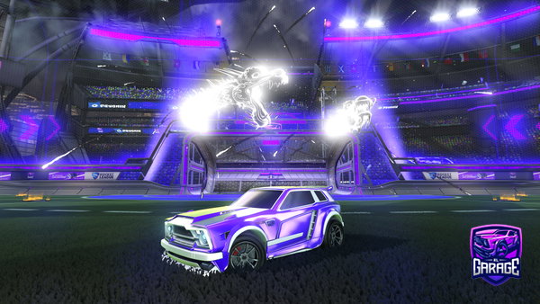 A Rocket League car design from Jafel__