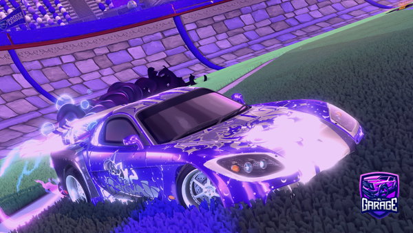 A Rocket League car design from akio_miashi