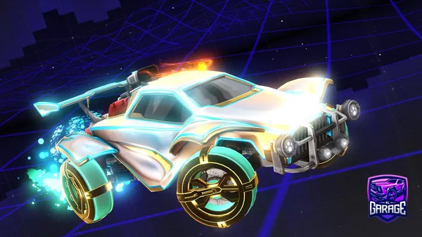 A Rocket League car design from Raynav82