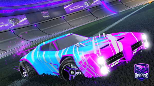 A Rocket League car design from SW_PULVZRL