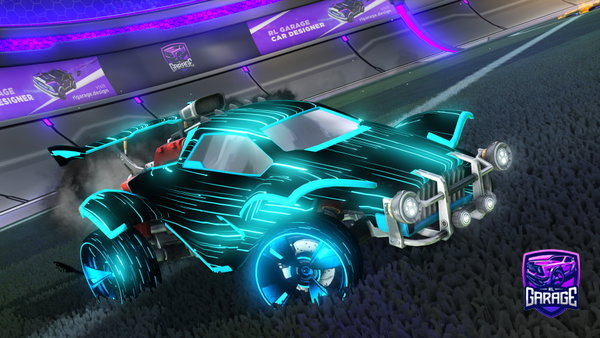 A Rocket League car design from OGtyler79