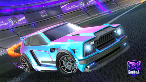 A Rocket League car design from Freexyk