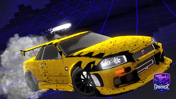 A Rocket League car design from Agent_n1k