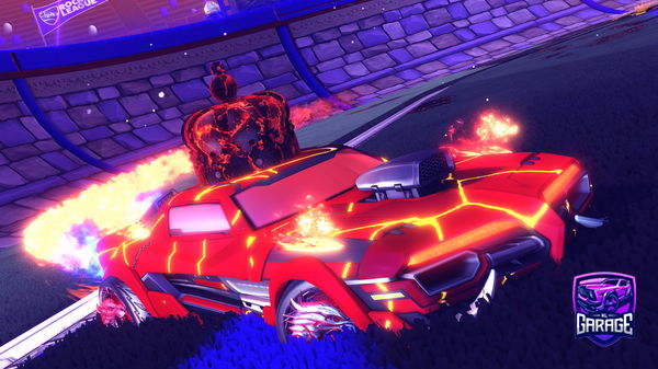 A Rocket League car design from proofice