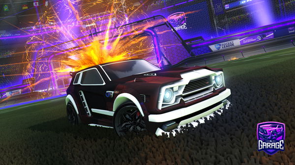 A Rocket League car design from Crvzz