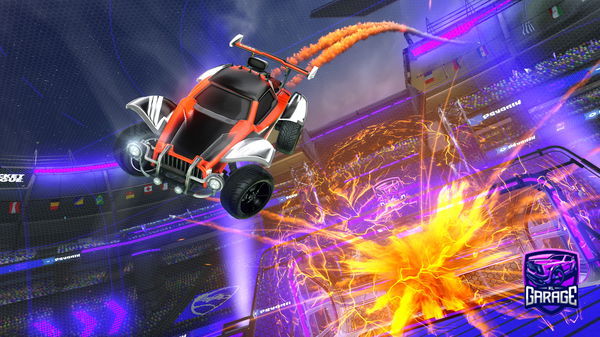 A Rocket League car design from Auceey