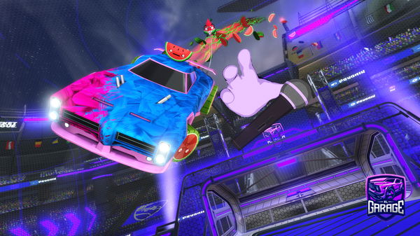 A Rocket League car design from toxic-chicken5