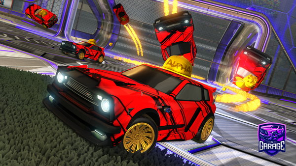 A Rocket League car design from husky-guard9
