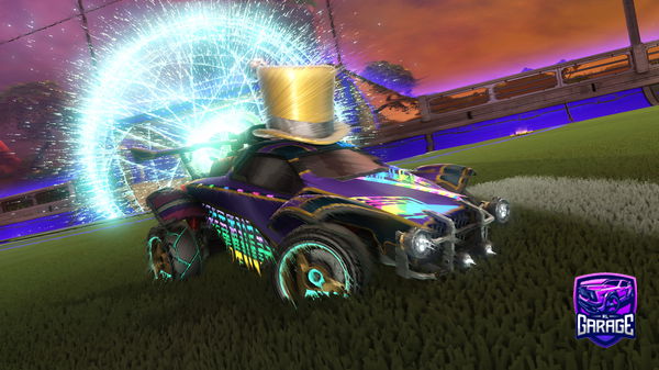 A Rocket League car design from lharmeet