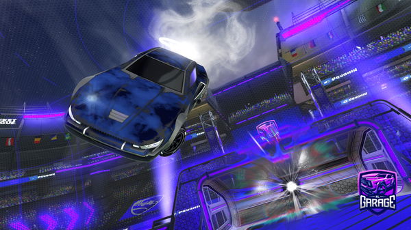 A Rocket League car design from Winther-