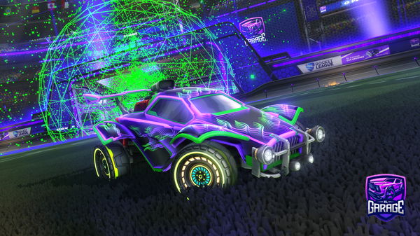 A Rocket League car design from Open_TO_Offers