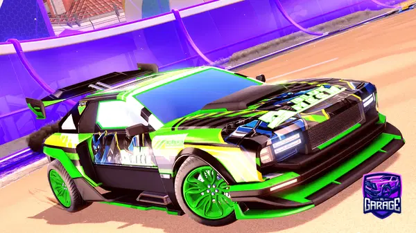 A Rocket League car design from maxencioRL