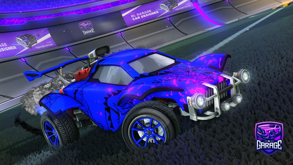 A Rocket League car design from NRG_dhidby