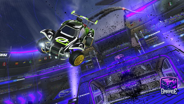 A Rocket League car design from kall101bro