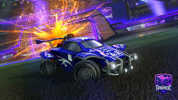 A Rocket League car design from Xaffroncard1580