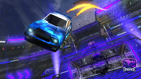 A Rocket League car design from obanan