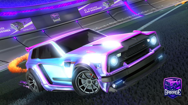 A Rocket League car design from Raakan