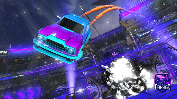 A Rocket League car design from Matte007
