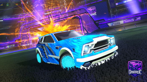 A Rocket League car design from maxluvsmax