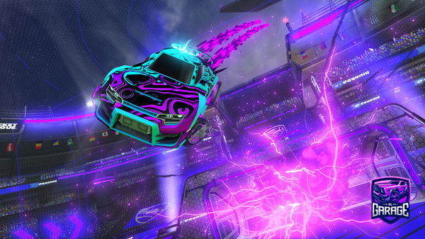 A Rocket League car design from Pokeninja_