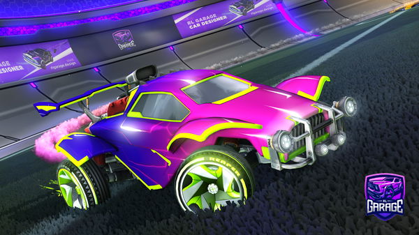 A Rocket League car design from Yuno2alive