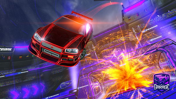 A Rocket League car design from gentoabualimail