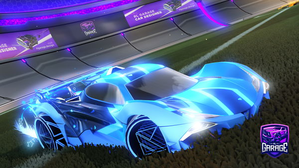 A Rocket League car design from Rogue6018