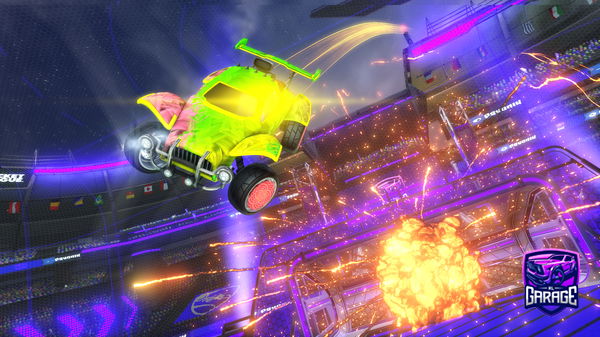 A Rocket League car design from UnknownJude