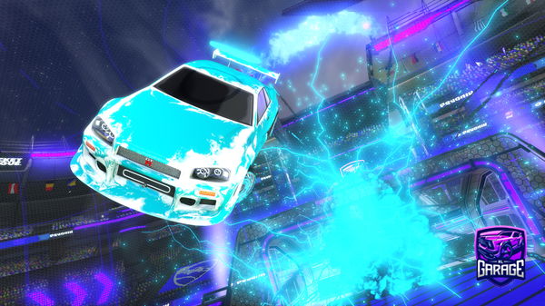 A Rocket League car design from og_lapka