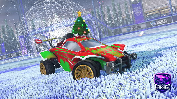 A Rocket League car design from Wiffenberg