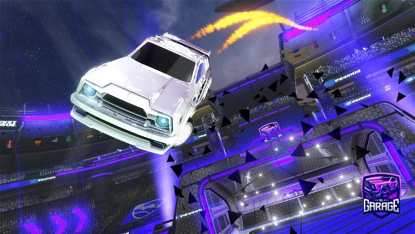 A Rocket League car design from oops23