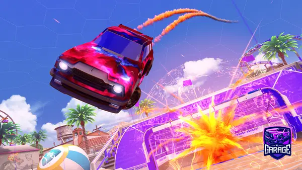A Rocket League car design from Erbse