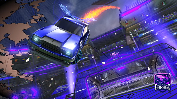 A Rocket League car design from Dybala210983