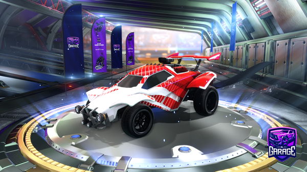 A Rocket League car design from BRAVElion2476