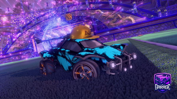 A Rocket League car design from DarkSpike3998