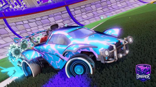 A Rocket League car design from DizzyDrizziee
