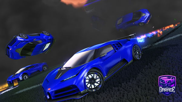 A Rocket League car design from ELMOmilk97