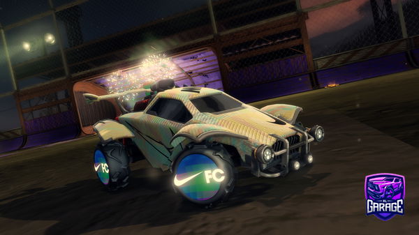 A Rocket League car design from RLGarage