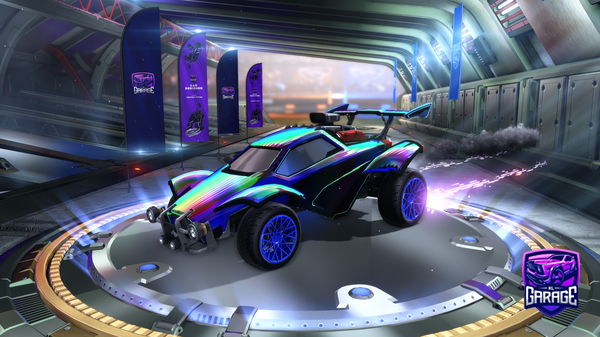 A Rocket League car design from adriandrs17