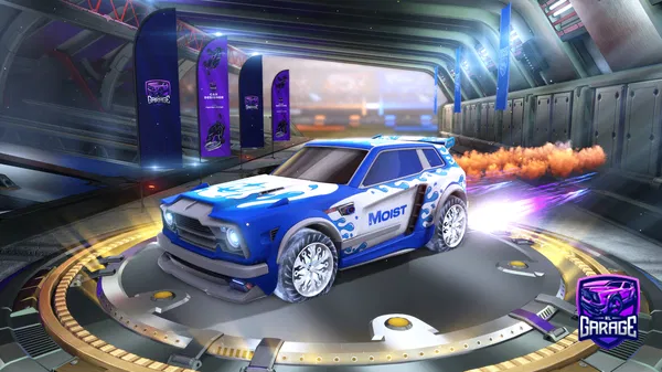 A Rocket League car design from luthercb