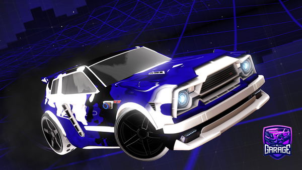 A Rocket League car design from Kebz_RL_YT