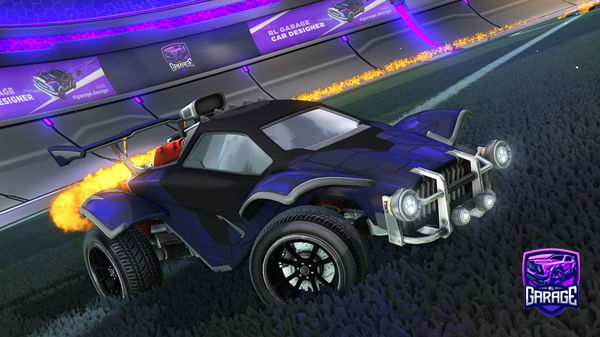 A Rocket League car design from PSN___CkrypticHP