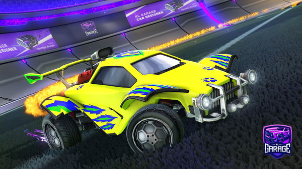 A Rocket League car design from KelitecaXbox