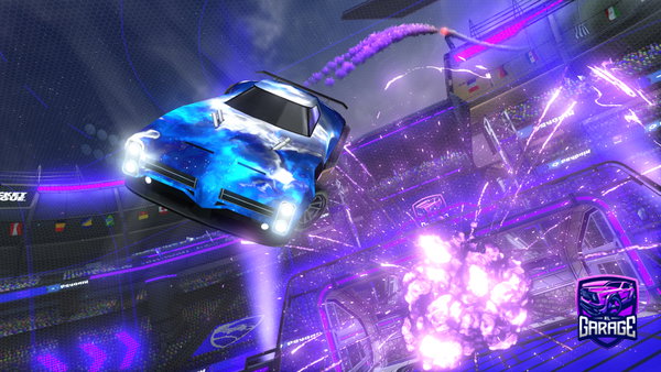 A Rocket League car design from itzmoonligth