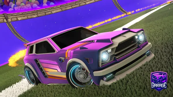 A Rocket League car design from Mjgoeke