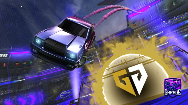 A Rocket League car design from entername7653