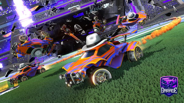 A Rocket League car design from xdWifi