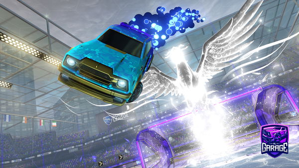 A Rocket League car design from AnirSol