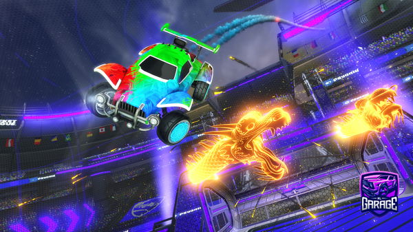 A Rocket League car design from TTVAsherLB1011