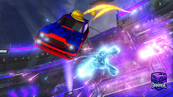 A Rocket League car design from Wowwrtert